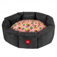 Лежанка Waudog рисунок "Авокадо на розовом" M Лежанка Waudog рисунок "Авокадо на розовом" M