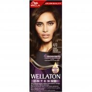 Крем-фарба для волосся Wella Wellaton №4/0 темний шоколад 110 мл
