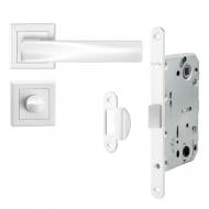 Комплект фурнітури WC Linde A-2010 White 96 мм білий без петель