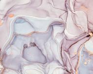 Фотошпалери De-Cors Флюід/Мармур Бузковий з золотом 70243 265x200 см 5,3 кв.м