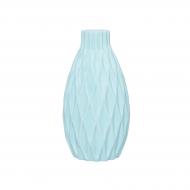 Ваза керамическая Финик 22 см 22 см голубая