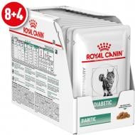 Консерва для кошек Royal Canin V.D. Diabetic gravy в соусе пауч 8+4 85 г Консерва для кошек Royal Canin V.D. Diabetic gravy в соусе пауч 8+4 85 г