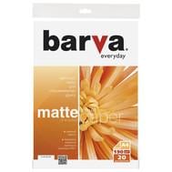 Фотобумага Barva Everyday Матовая 190 г/м2 A4 20 л (IP-AE190-290) белый