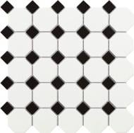 Мозаика Intermatex Tech Octogon White Matt 29,5х29,5