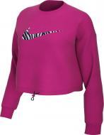 Свитшот Nike W NSW ICN CLSH LS TOP HBR DC5294-615 р. L малиновый