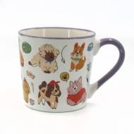Кухоль Milika Feawyn DogsViolet 390 мл M0520-B357-G3430D