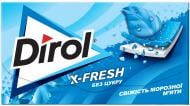 Жевательная резинка Dirol Х-Fresh Свежесть морозной мяты (13,5 г)