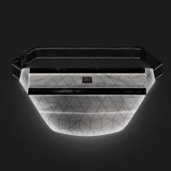 Сумка-бананка Waudog светоотражающая 33x17x10 см