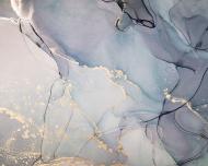 Фотообои De-Cors Флюид/Мрамор Синий 70254 265x200 см 5,3 кв.м