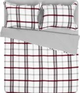 Комплект постельного белья Fontelo 2.0 серый с белым Lameirinho