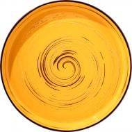 Тарелка обеденная Wilmax Spiral Yellow 23 см WL-669419/A