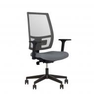 Кресло Nowy Styl MELANIA R NET BLACK ST PL70 RN/60011 CN-206 серый