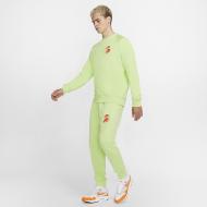 Брюки Nike M NSW CF FT PANT WTOUR DD0884-383 р. 2XL салатовый