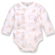 Боді дитяче унісекс Татошка р.68 білий 1406251мзк