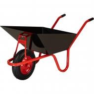 Тачка садово-строительная КВІТКА PRO 90 л до 180 кг NASCAR (110-4082) Тачка садово-строительная КВІТКА PRO 90 л до 180 кг NASCAR (110-4082)