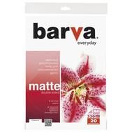 Фотобумага Barva Everyday Матовая Двусторонняя 220 г/м2 A4 20 л (IP-BE220-175) белый