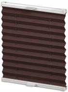 Штора-плиссе Rollotex ткань DUO ECORO 126х125 см Коричневый