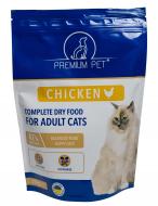 Корм сухой Для котов Premium Pet з куркою 350 г