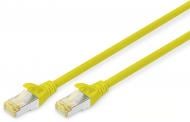 Патч-корд Digitus CAT 6a S-FTP 1 м жовтий