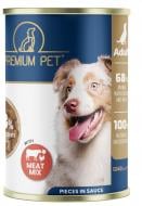 Консерва Premium Pet Мясные кусочки в соусе 1,24 кг