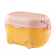 Ящик для хранения Poppet игрушек Свинка Йеллоу PP-002Y-L