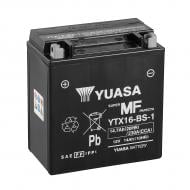 Аккумулятор автомобильный Yuasa MF VRLA Battery 230A 12V YTX16-BS-1 «+» слева (YTX16-BS-1)