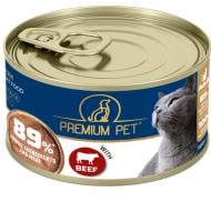 Паштет Для котов Premium Pet с говядиной 100 г