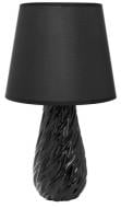 Настільна лампа декоративна Zuma Line 1xE14 чорний 1271-BL