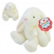 М'яка іграшка Shantou Кролик 25 см білий молочний PLC25073