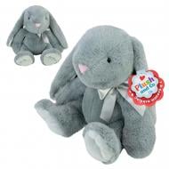 М'яка іграшка Shantou Кролик 25 см сірий PLC25074