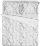 Комплект постельного белья Mourisia 2.0 светло-серый с белым Lameirinho