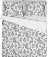 Комплект постельного белья Isna 2.0 светло-серый с принтом Lameirinho