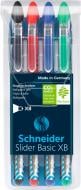 Набор ручек масляных Schneider Slider S151294 4 шт.