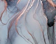 Фотообои De-Cors Флюид/Мрамор Серо-синий 70262 265x200 см 5,3 кв.м