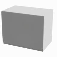 Шкаф Влада (50 Окап) графит/пепельный Світ Меблів