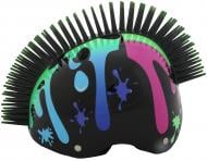 Шлем защитный STREETJAM Слайм черный глянцевый М (55-58 cм)