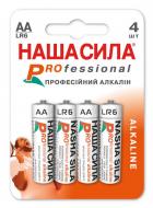 Батарейки НАША СИЛА Pro AA (R6, 316) 4 шт. (3094)