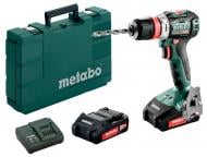 Аккумуляторный шуруповерт Metabo BS 18 L BL Q + 2 акб 18 V 2 Ah + з/у + кейс (602327500)