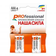 Батарейки НАША СИЛА Pro AAA (R03, 286) 4 шт. (3095)