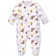 Комбинезон детский унисекс Татошка р.56 белый 1506253звр