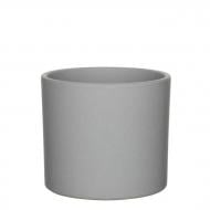 Вазон керамічний Edelman Era 17,5 см круглий 2,89 л пісочно-сірий (1035838)
