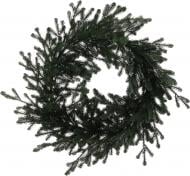 Вінок новорічний Siga Group литий Віденський великий зелений d590 мм ВЛЗзв