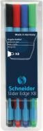 Набор ручек масляных Schneider Slider Edge S152294 4 шт.