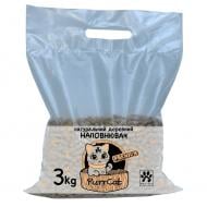 Наполнитель древесный Purr Cat Premium 3 кг