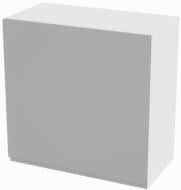 Шкаф Влада (60 Окап (920)) серый бархат/белый Світ Меблів