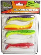 Приманка рыболовная Basic Lures CLASSIC SHAD 3.0 inch 75 мм 5 шт. силиконовая