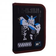 Пенал школьный одинарный с клапаном HP-03 Cyborg Hunter YES черный