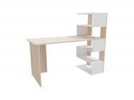 УЦІНКА! Стіл комп'ютерний DC Robert правий дуб сонома/білий (УЦ №3311)