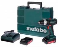 Аккумуляторный шуруповерт Metabo BS 18 L + 2 акб 18 V 2 Ah + з/у SC 60 Plus + кейс (602321500)