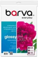 Фотобумага Barva Everyday Глянцевая 230 г/м2 A4 100 л (IP-CE230-141) белый